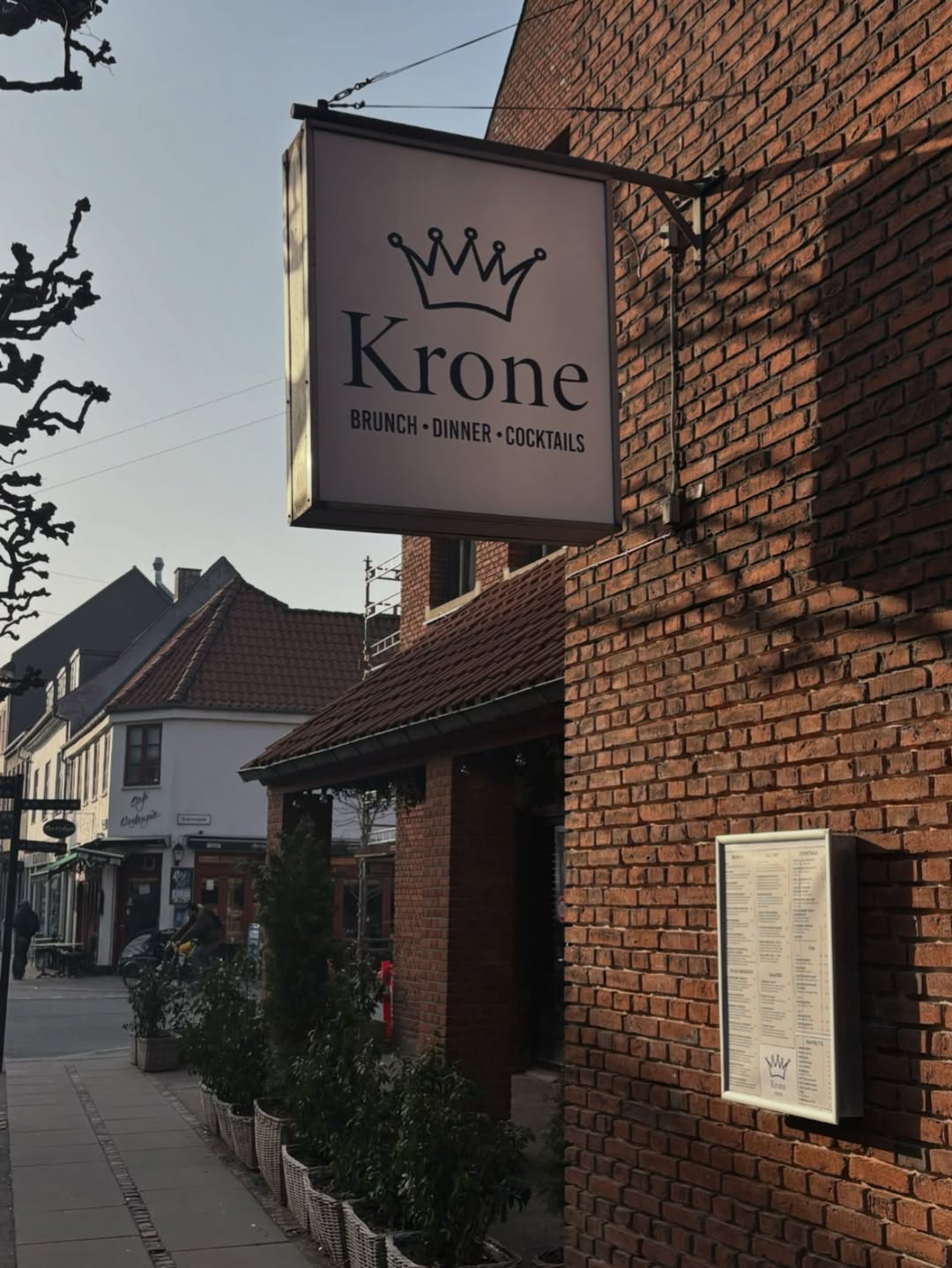 Restaurant website for Krone